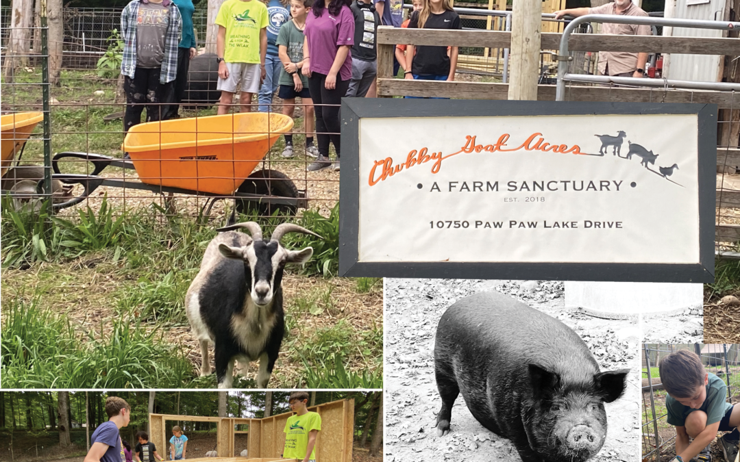 FPC Kids go to Chubby Goat Acres
