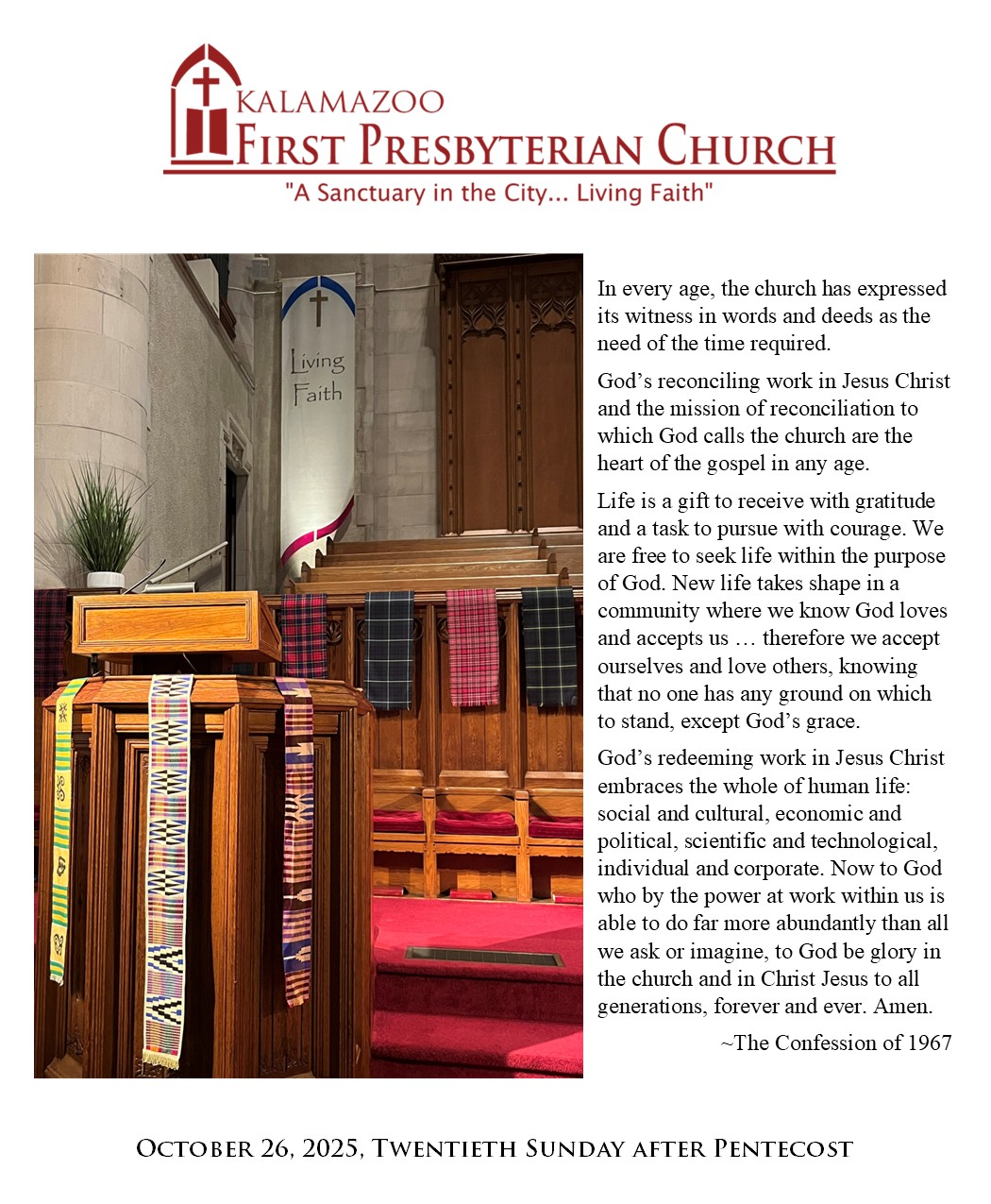 Reflections of Living Faith