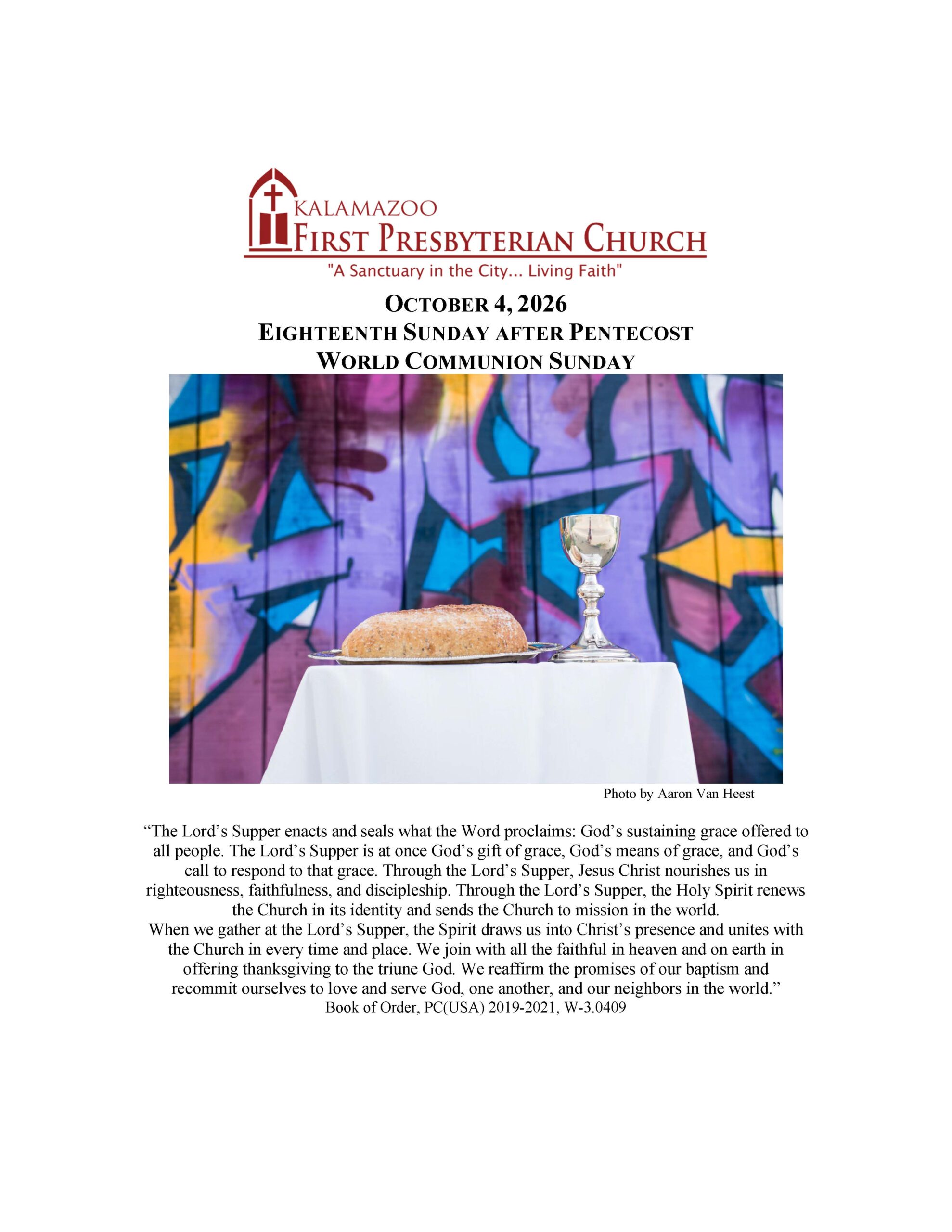Lessons and Carols for World Communion Sunday