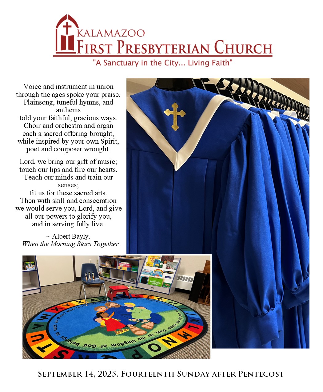 Robed with Joy
